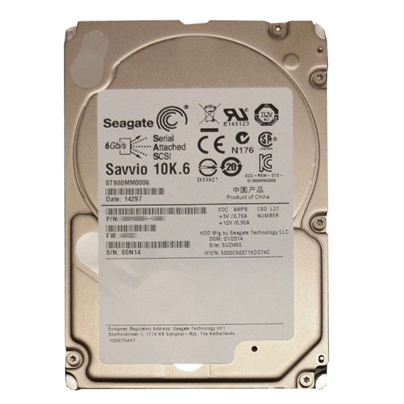 Seagate - 900GB 10K SAS 6.0Gbps 2.5" 64MB Cache Hard Drive - ST900MM0006