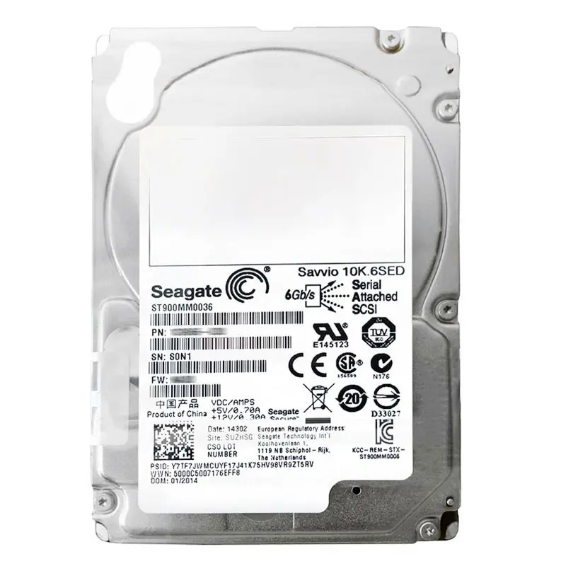 ST900MM0036.jpg Seagate - 900GB 10K SAS 6.0Gbps 2.5" 64MB Cache Hard Drive - ST900MM0036 - Image 1