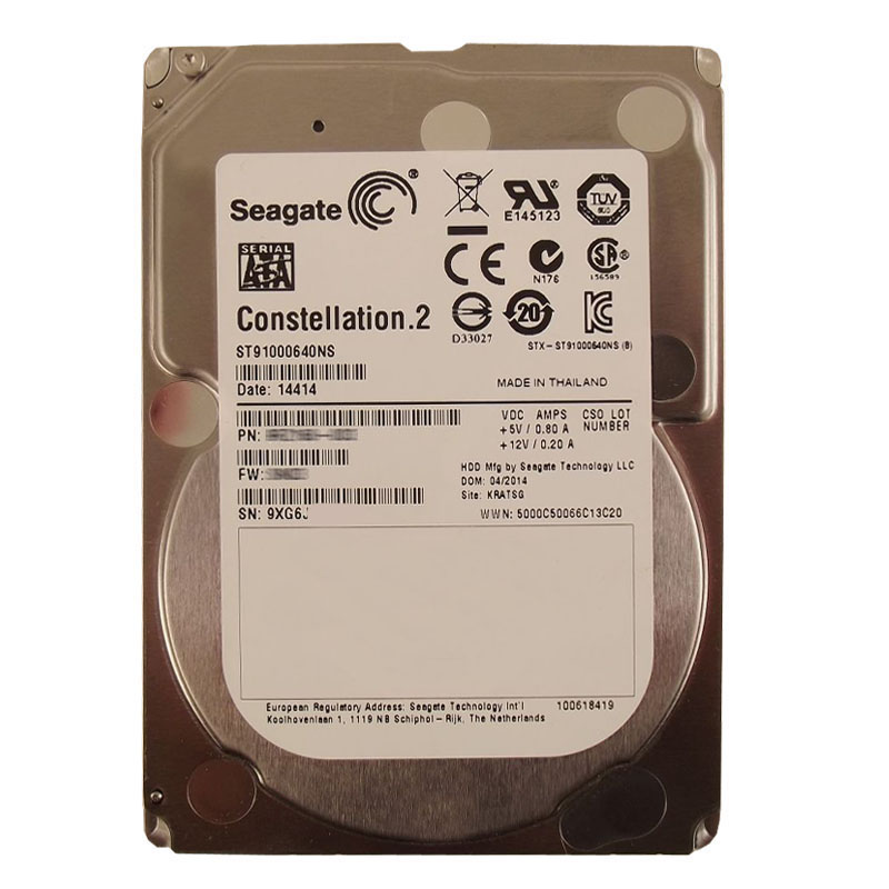 Seagate - 1TB 7.2K SATA 6.0Gbps 2.5" 64MB Cache Hard Drive - ST91000640NS