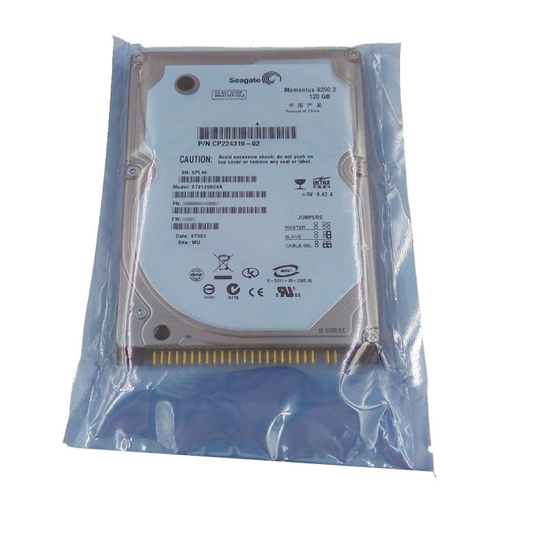Seagate - 120GB 4.2K Ultra-IDE ATA/100 2.5" 8MB Cache Hard Drive - ST9120824A