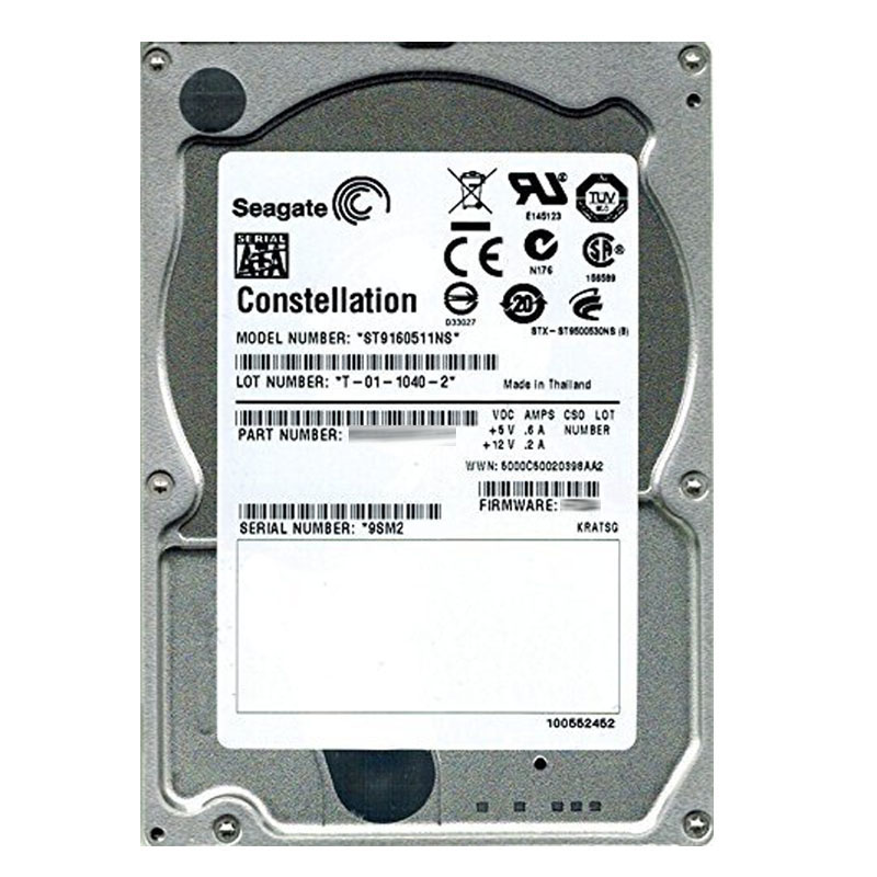 Seagate - 160GB 7.2K SATA 3.0Gbps 2.5" 32MB Cache Hard Drive - ST9160511NS