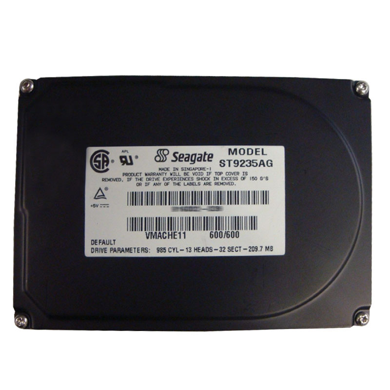 Seagate - 209.7MB 3.45K ATA/IDE 2.5" 64KB Cache Hard Drive - ST9235AG