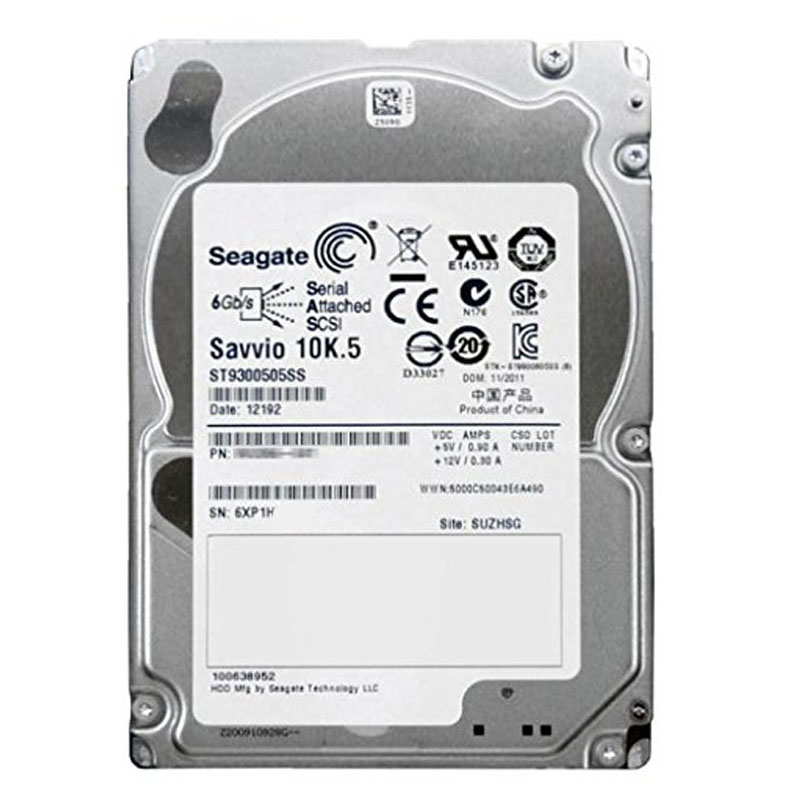 Seagate - 300GB 10K SAS 6.0Gbps 2.5" 64MB Cache Hard Drive - ST9300505SS