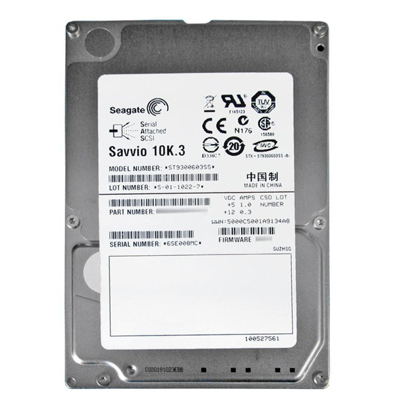 Seagate - 300GB 10K SAS-2 6.0Gbps 2.5" 16MB Cache Hard Drive - ST9300603SS