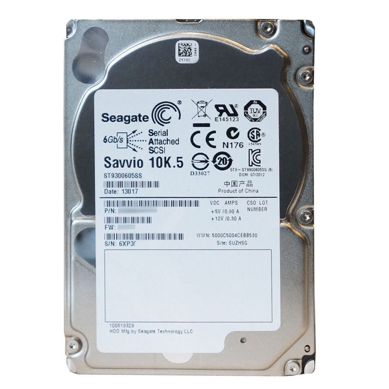 Seagate - 300GB 10K SAS-2 6.0Gbps 2.5" 64MB Cache Hard Drive - ST9300605SS