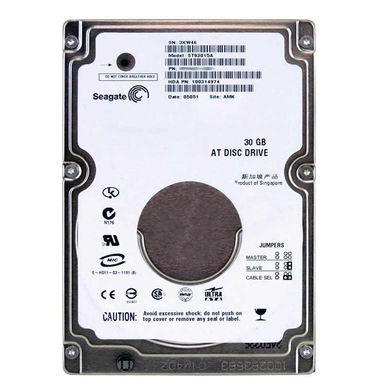 Seagate - 30GB 4.2K Ultra-ATA/100 2.5" 2MB Cache Hard Drive - ST93015A