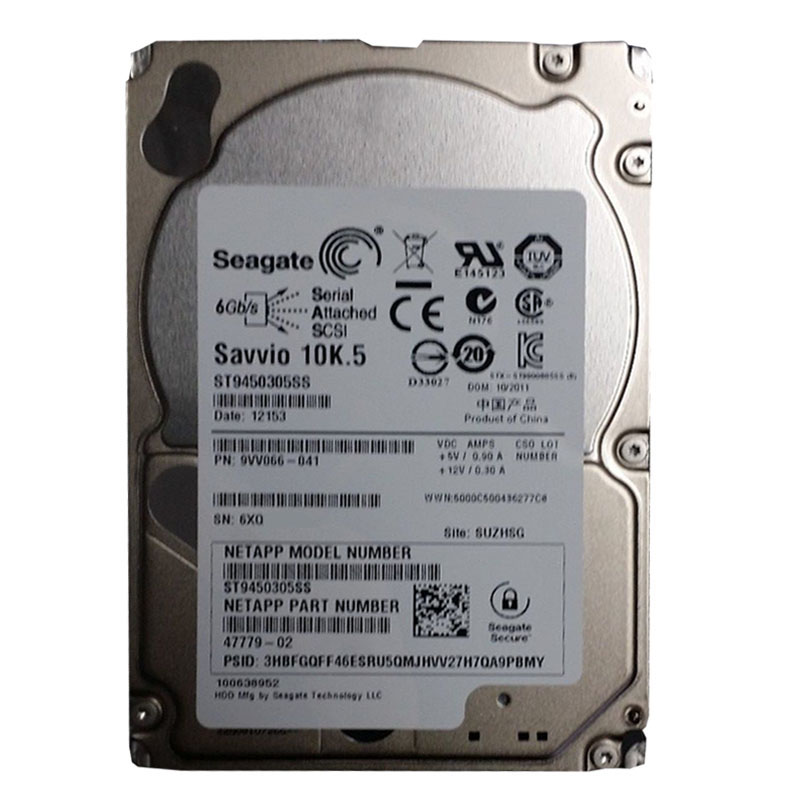 Seagate - 450GB 10K SAS 6.0Gbps 2.5" 64MB Cache Hard Drive - ST9450305SS