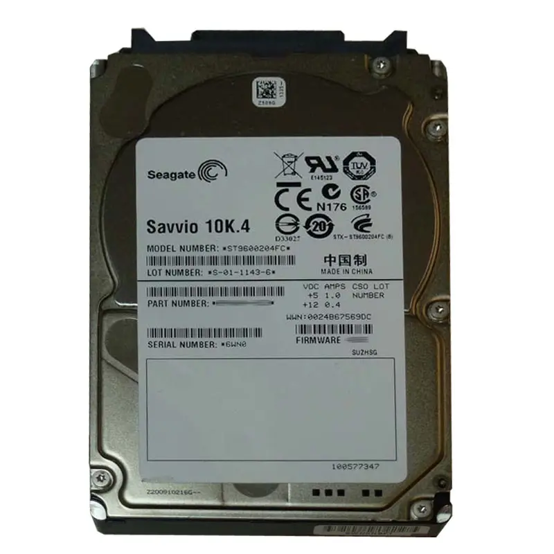 ST9600204FC.jpg Seagate - 600GB 10K Fibre Channel 4.0Gbps 2.5" 16MB Cache Hard Drive - ST9600204FC - Image 1