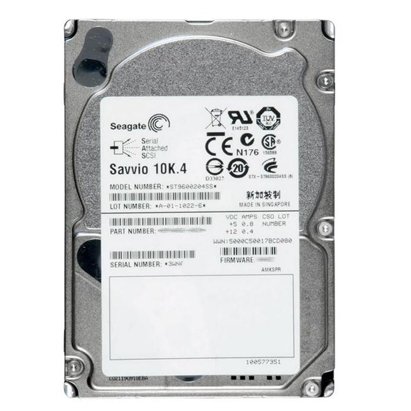 Seagate - 600GB 10K SAS 6.0Gbps 2.5" 16MB Cache Hard Drive - ST9600204SS