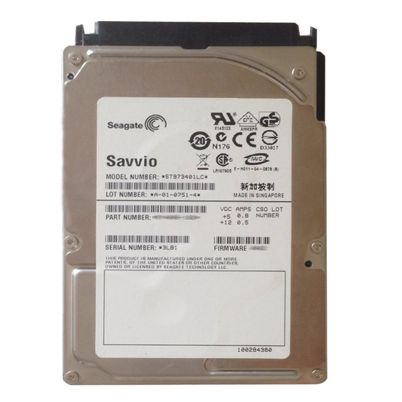 ST973401LC.jpg Seagate - 73.4GB 10K 80-PIN Ultra-320 SCSI 2.5" 8MB Cache Hard Drive - ST973401LC - Image 1