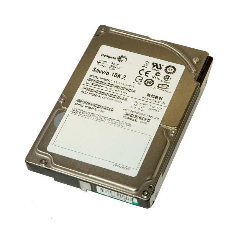 ST973402SS.jpg Seagate - 73.4GB 10K SAS 3.0Gbps 2.5" 16MB Cache Hard Drive - ST973402SS - Image 1