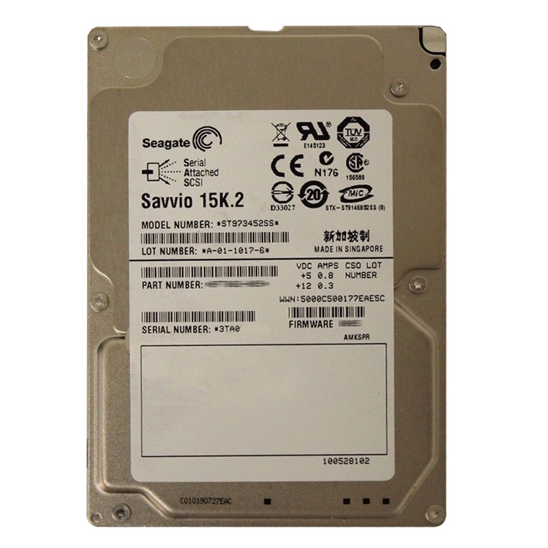 ST973452SS.jpg Seagate - 73.4GB 15K SAS 6.0Gbps 2.5" 16MB Cache Hard Drive - ST973452SS - Image 1