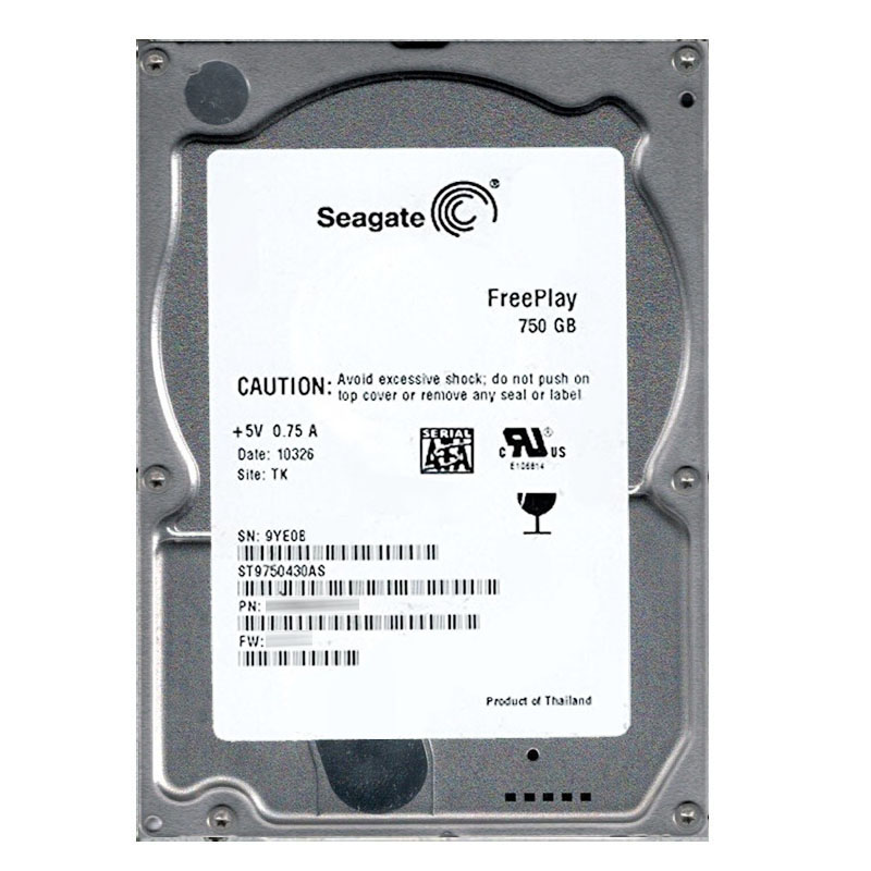 Seagate - 750GB 5.4K SATA 2.5" 16MB Cache Hard Drive - ST9750430AS