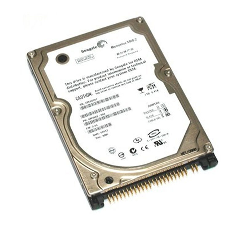Seagate - 80GB 5.4K Ultra-IDE ATA/100 2.5" 8MB Cache Hard Drive - ST98823A