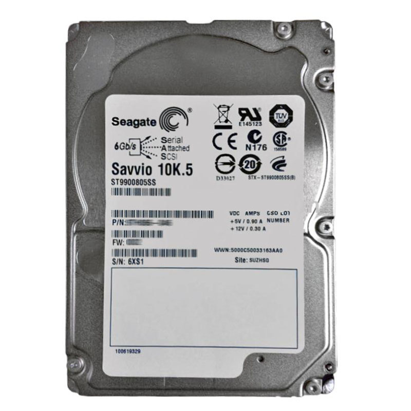 Seagate - 900GB 10K SAS 6.0Gbps 2.5" 64MB Cache Hard Drive - ST9900805SS