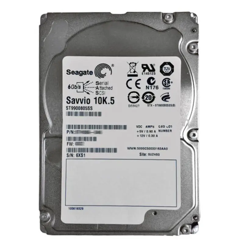 ST9900805SS.jpg Seagate - 900GB 10K SAS 6.0Gbps 2.5" 64MB Cache Hard Drive - ST9900805SS - Image 1