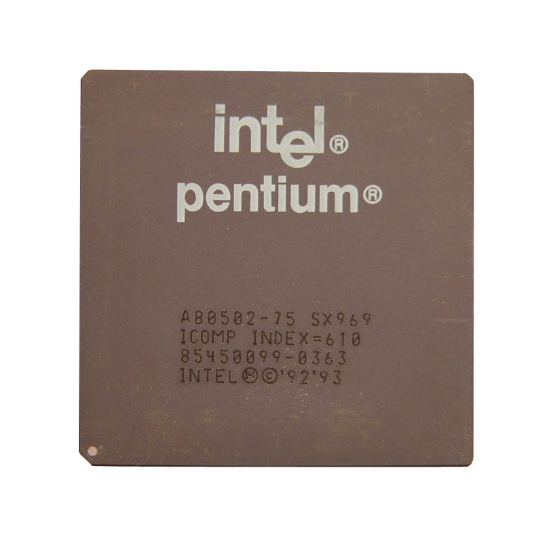 Intel - Pentium 75Mhz Processor Only - SX969