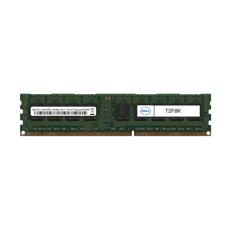 Dell - 8GB DDR3 PC3-12800 ECC Registered 240-Pins Memory - T2F8K