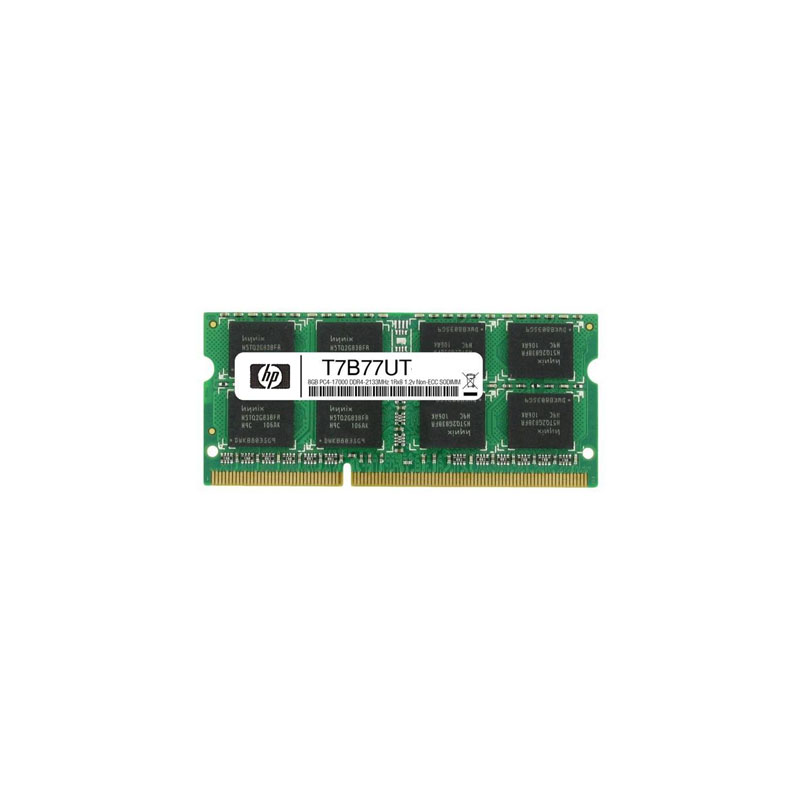 HP - 8GB DDR4 PC4-17000 Non-ECC Unbuffered 260-Pins Memory - T7B77UT