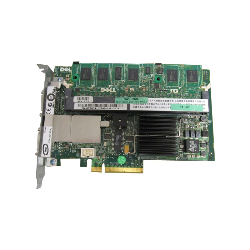 Dell - 256MB PCI-E SAS PERC 5-E Raid Controller Card - T8834