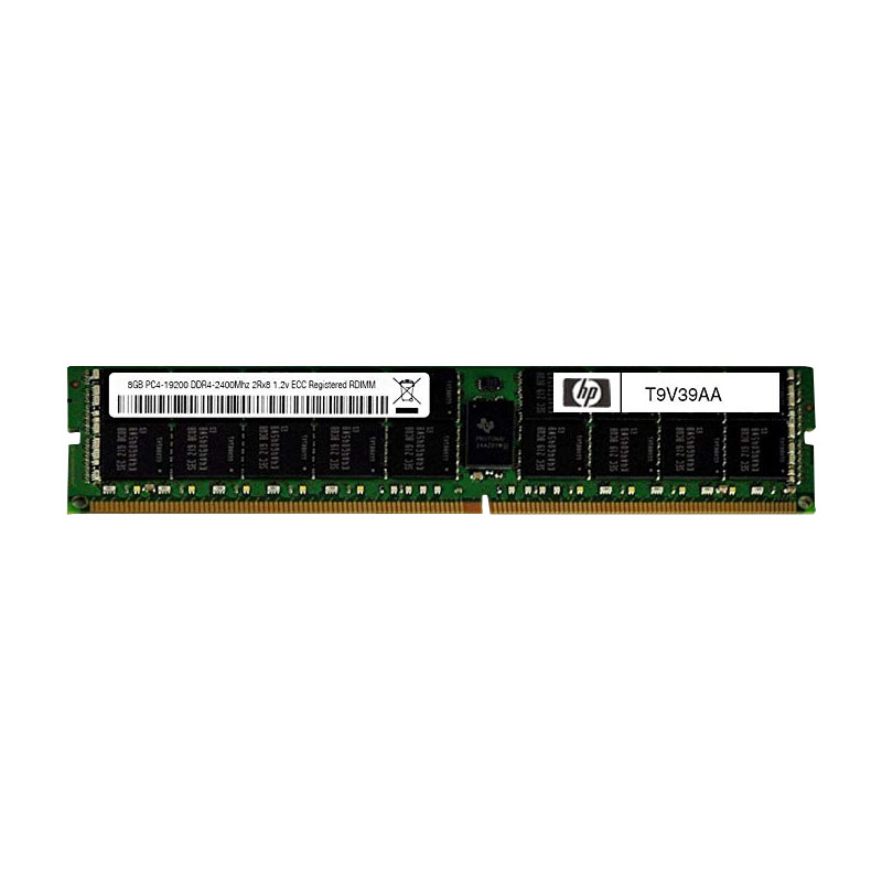 HP - 8GB DDR4 PC4-19200 ECC Registered 288-Pins Memory - T9V39AA